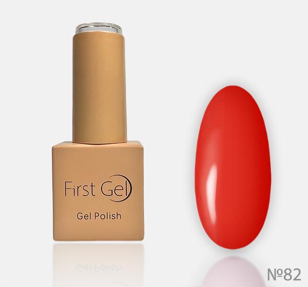 Gel Polish-82, 8 ml First Gel
